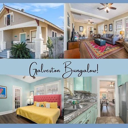 Beachy Bungalow! 2Bd, King Bed Galveston Esterno foto